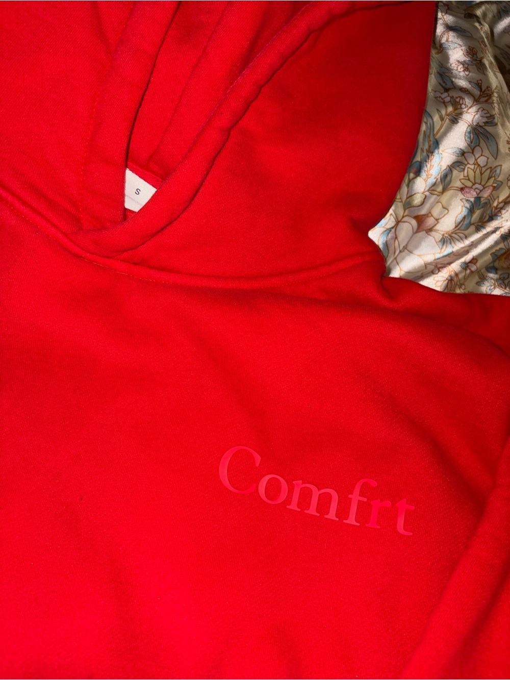 Comfrt Red Cozy Hoodie & Sweatpants Set - Picture 2 of 3